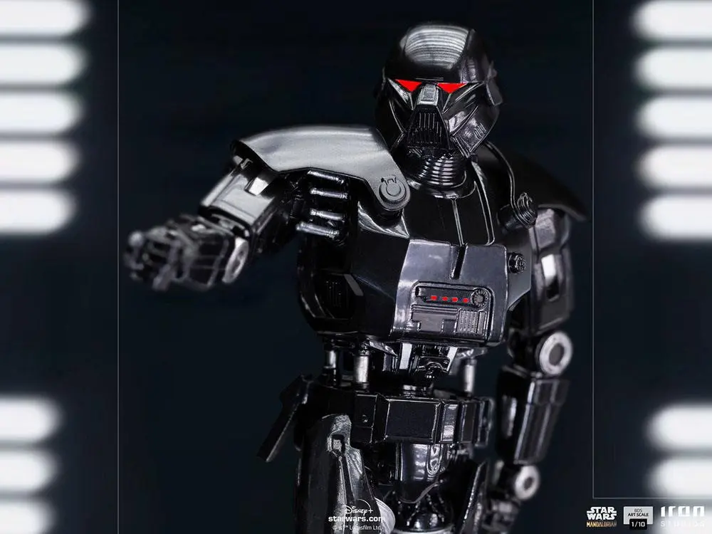 Statuie Star Wars The Mandalorian BDS Art Scale 1/10 Dark Trooper 24 cm poza produsului