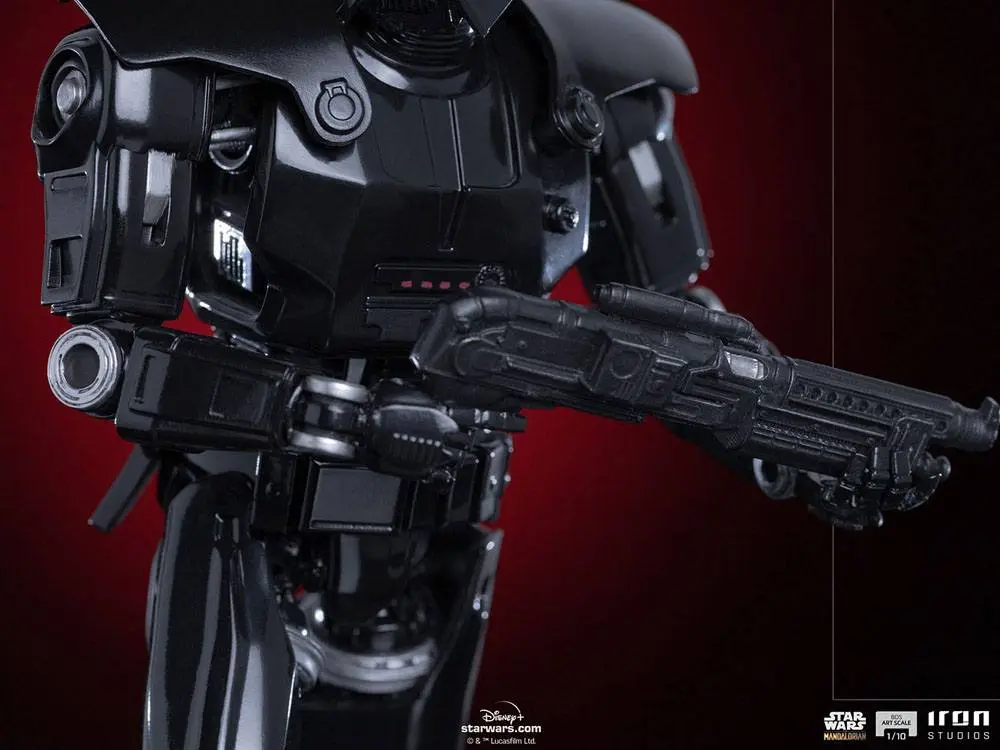 Statuie Star Wars The Mandalorian BDS Art Scale 1/10 Dark Trooper 24 cm poza produsului