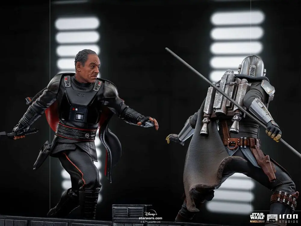 Statuie Star Wars The Mandalorian BDS Art Scale 1/10 Moff Gideon 20 cm poza produsului