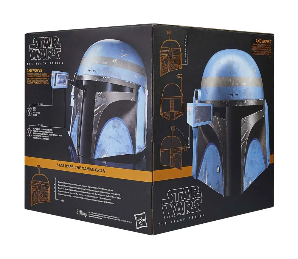 Star Wars: The Mandalorian Black Series Cască Electronică Axe Woves poza produsului