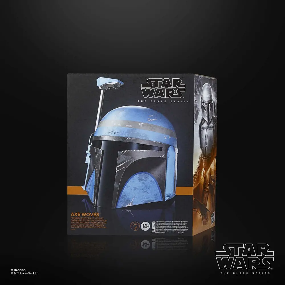 Star Wars: The Mandalorian Black Series Cască Electronică Axe Woves poza produsului