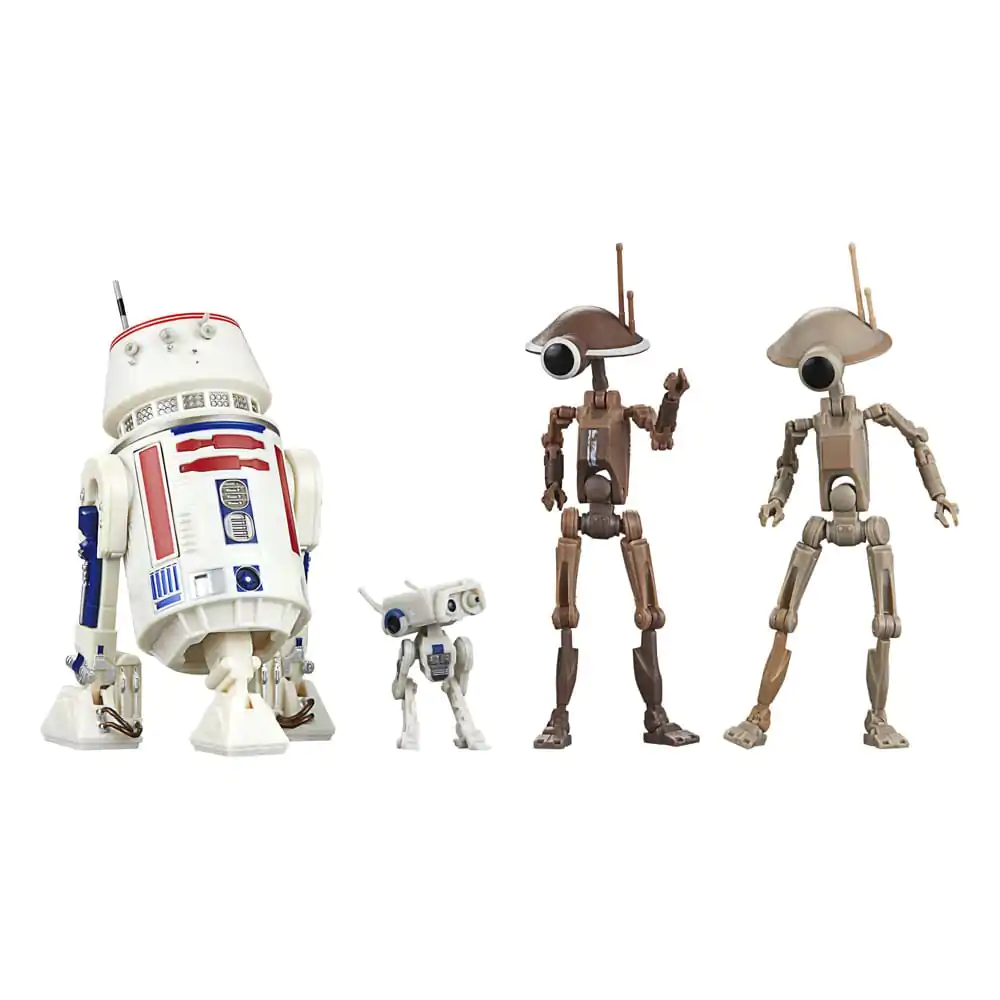 Star Wars: The Mandalorian Black Series Figurina de acțiune Set de 4 R5-D4, BD-72 & Pit Droids poza produsului