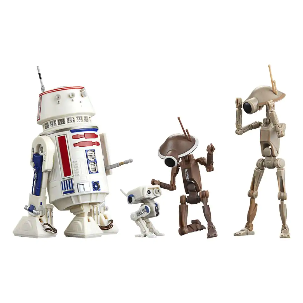 Star Wars: The Mandalorian Black Series Figurina de acțiune Set de 4 R5-D4, BD-72 & Pit Droids poza produsului