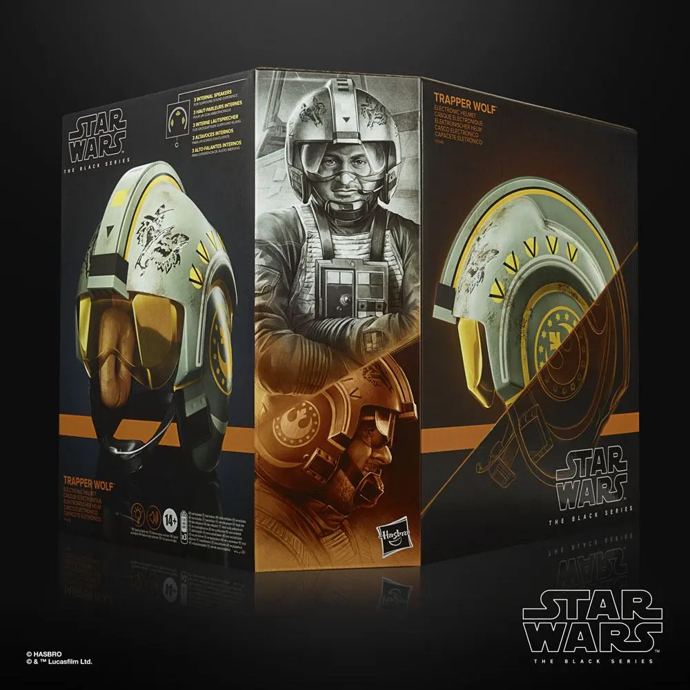 Star Wars: The Mandalorian Black Series Cască Electronică 2023 Trapper Wolf poza produsului
