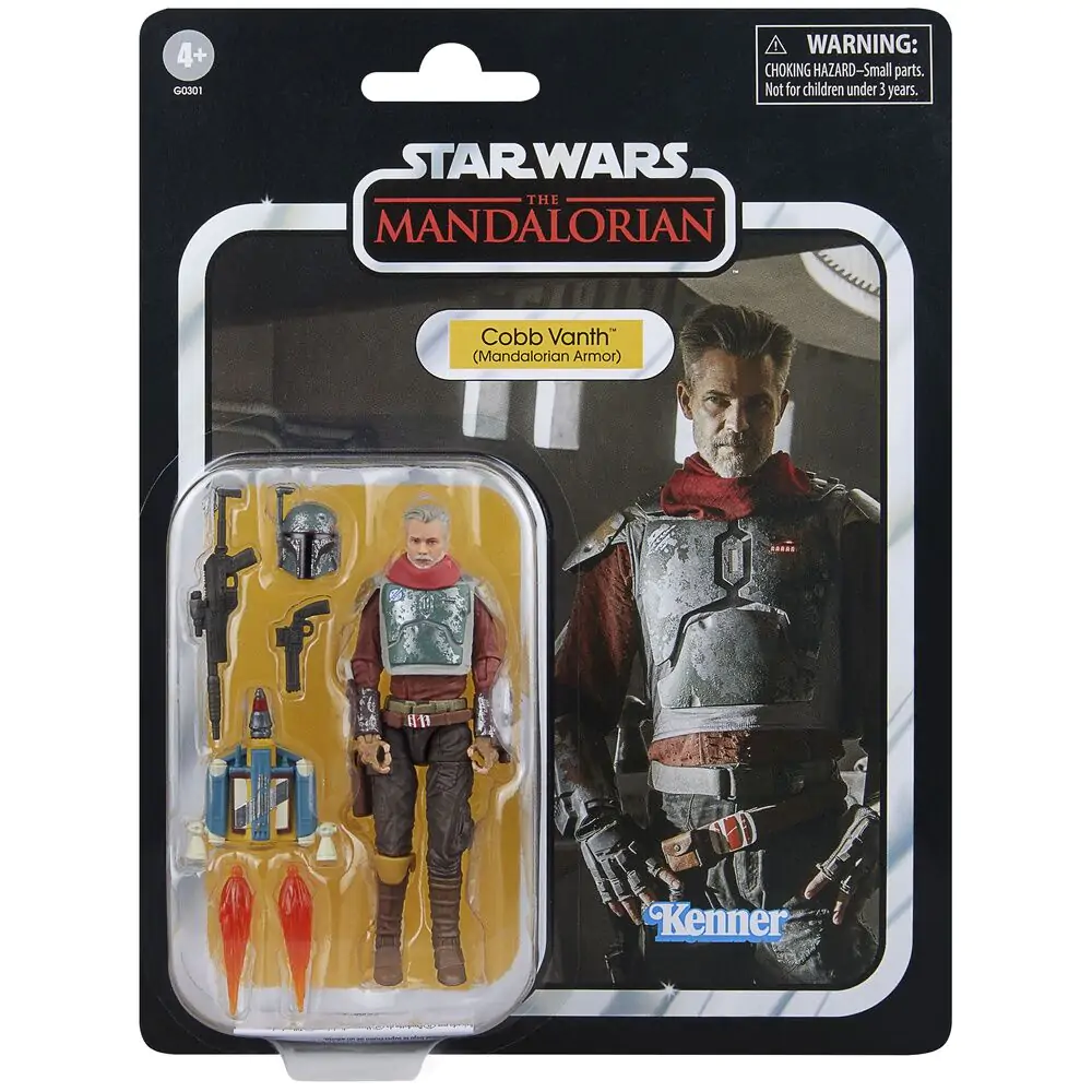 Star Wars The Mandalorian Cobb Vanth figurină Armură Mandaloriană 9,5cm poza produsului