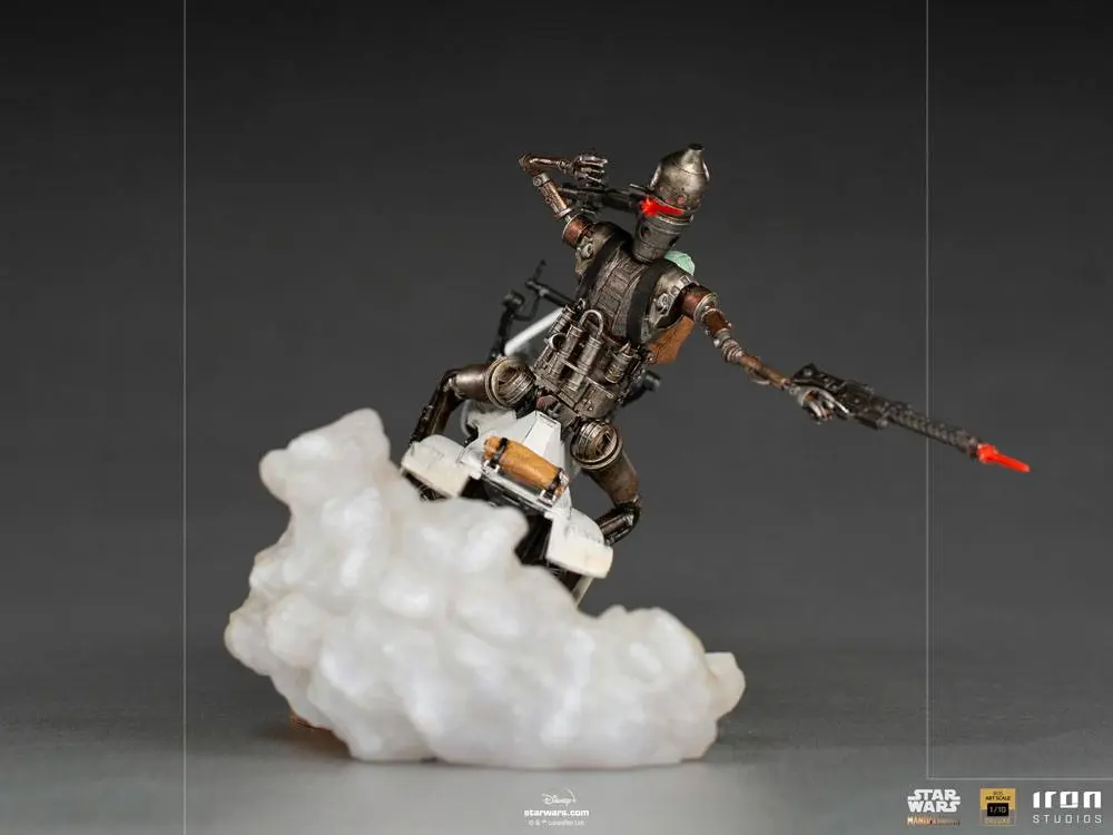 Star Wars The Mandalorian Statuie Scara Artistica Deluxe 1/10 IG-11 & The Child 20 cm poza produsului