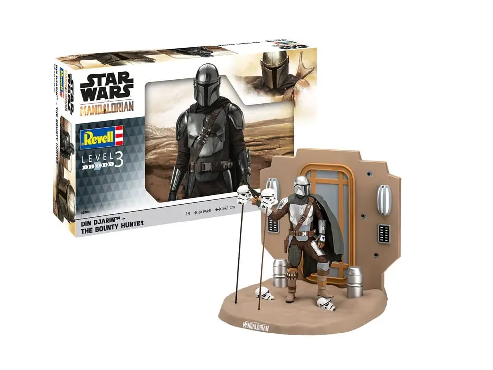 Star Wars: The Mandalorian Model Kit Din Djarin - The Bounty Hunter - Set de construit model poza produsului
