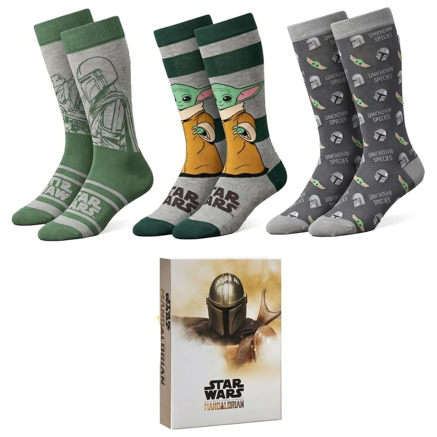 Star Wars The Mandalorian adult pack 3 șosete poza produsului