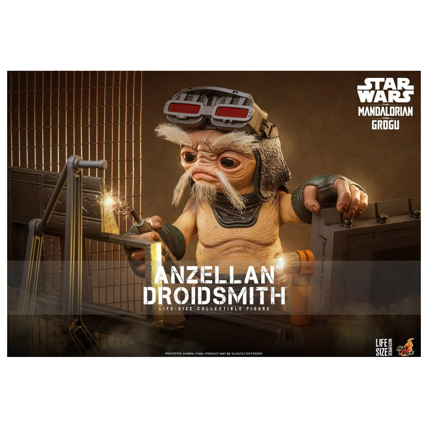 Star Wars: The Mandalorian & Grogu Life-Size Figura Droidsmith Anzellan 27 cm poza produsului