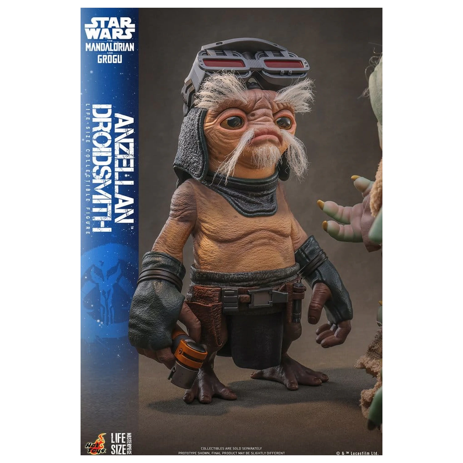 Star Wars: The Mandalorian & Grogu Life-Size Figura Droidsmith Anzellan 27 cm poza produsului