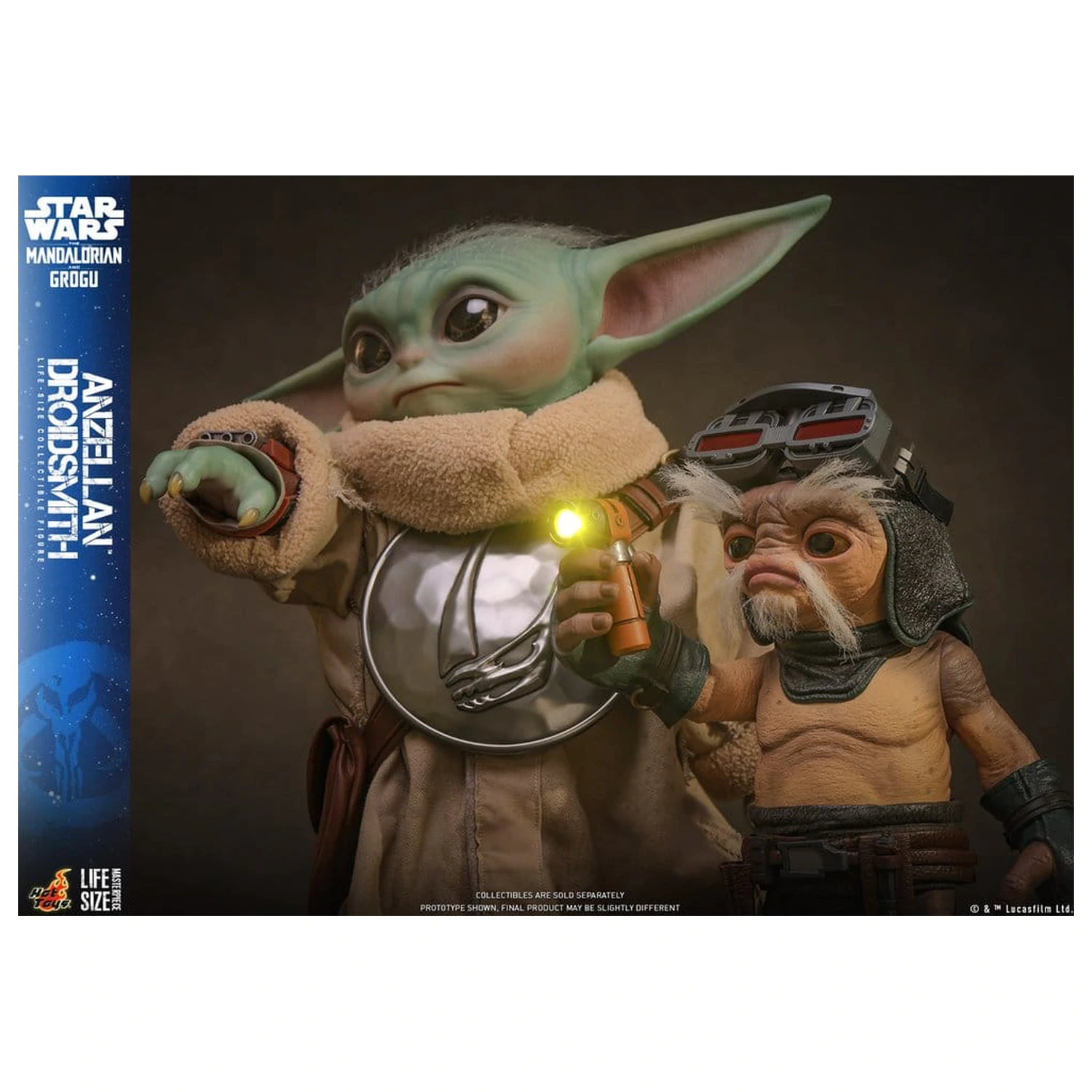 Star Wars: The Mandalorian & Grogu Life-Size Figura Droidsmith Anzellan 27 cm poza produsului
