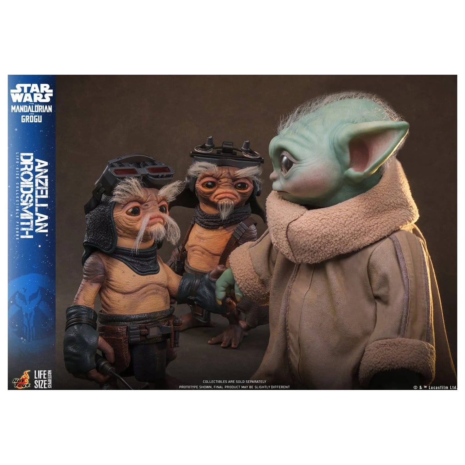 Star Wars: The Mandalorian & Grogu Life-Size Figura Droidsmith Anzellan 27 cm poza produsului