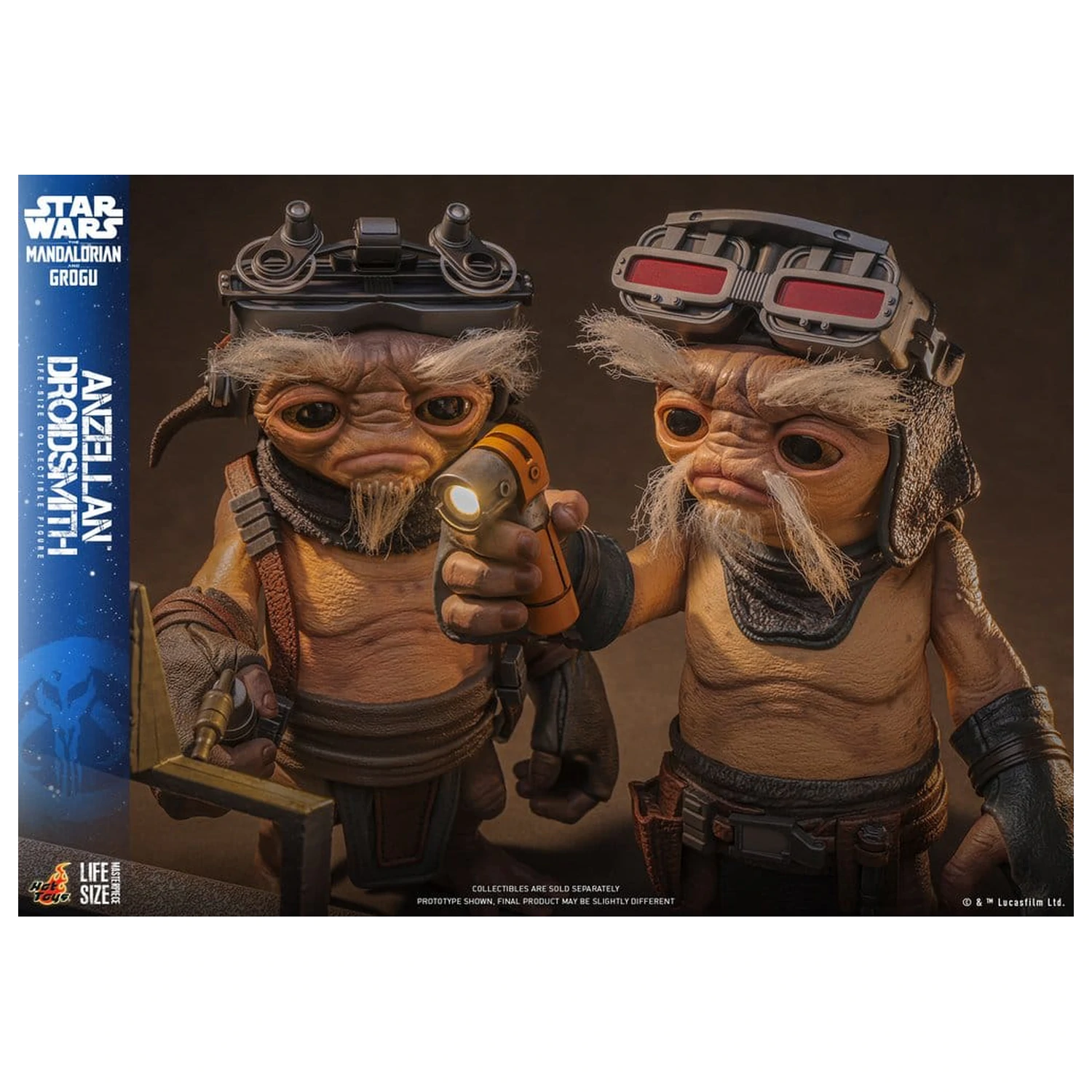 Star Wars: The Mandalorian & Grogu Life-Size Figura Droidsmith Anzellan 27 cm poza produsului