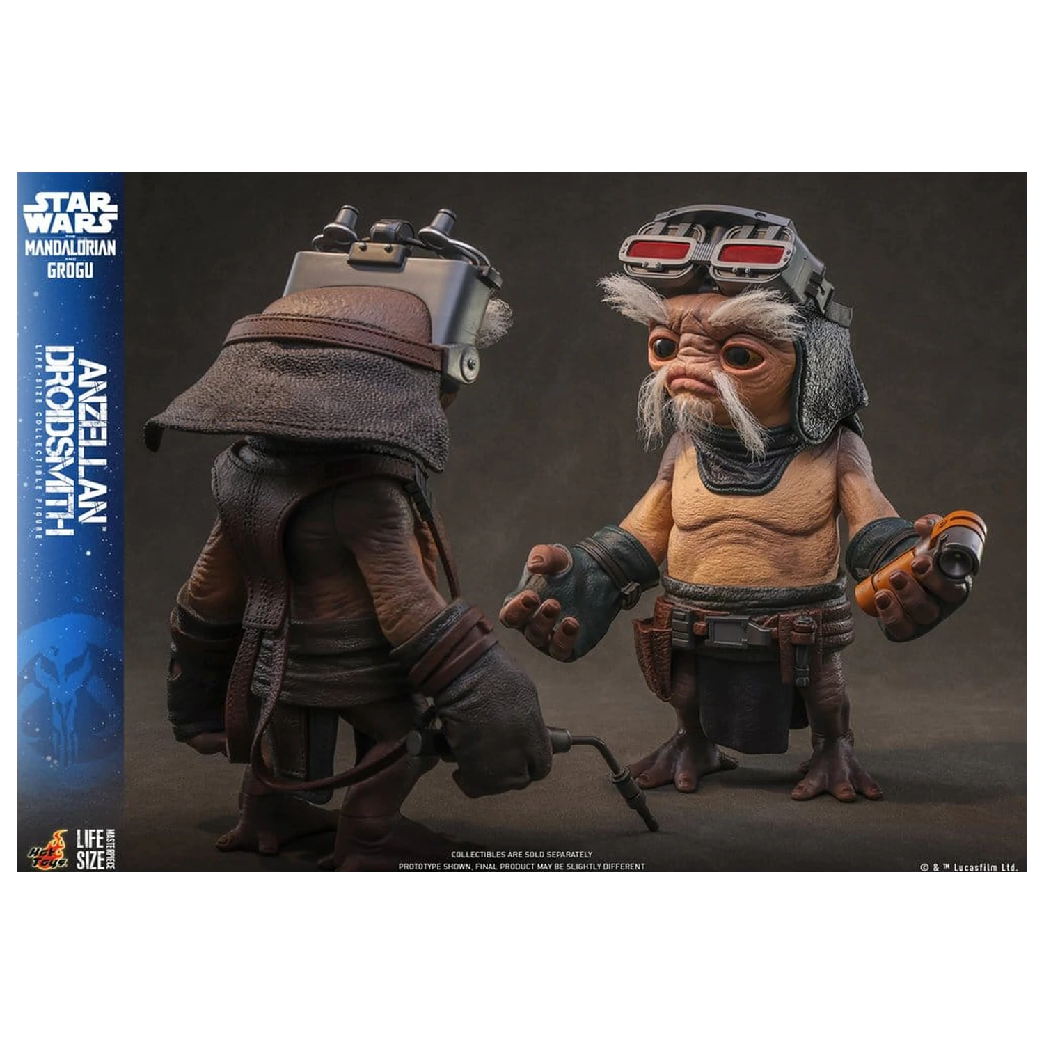 Star Wars: The Mandalorian & Grogu Life-Size Figura Droidsmith Anzellan 27 cm poza produsului