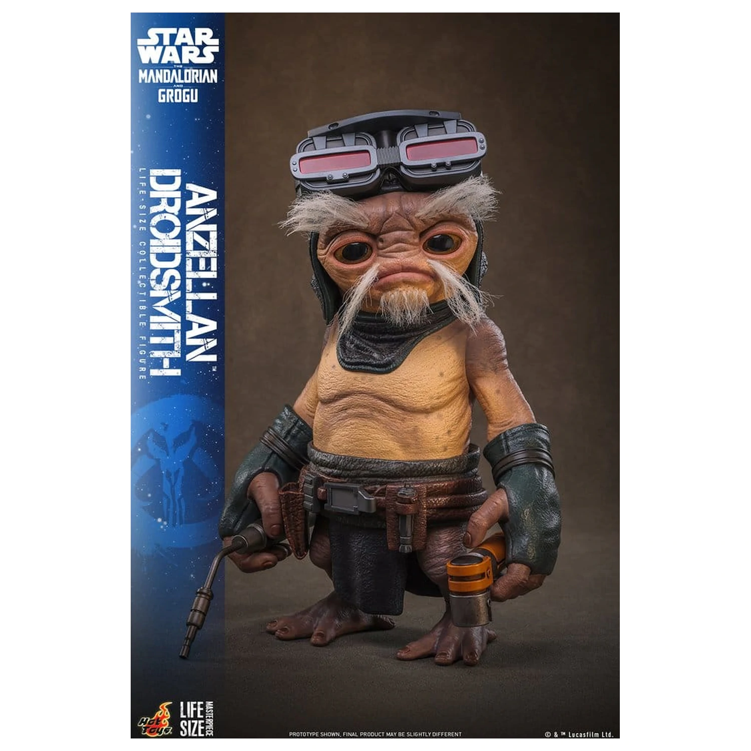 Star Wars: The Mandalorian & Grogu Life-Size Figura Droidsmith Anzellan 27 cm poza produsului