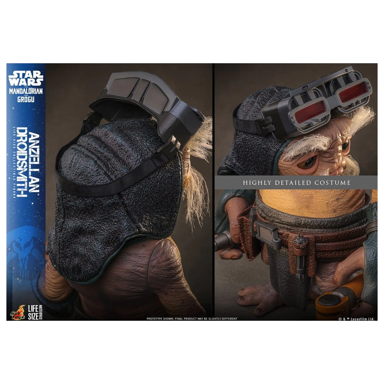 Star Wars: The Mandalorian & Grogu Life-Size Figura Droidsmith Anzellan 27 cm poza produsului