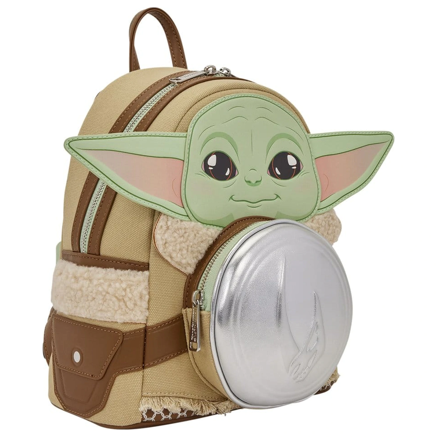 Star Wars: The Mandalorian by Loungefly Mini Rucsac Grogu & Anzellan poza produsului