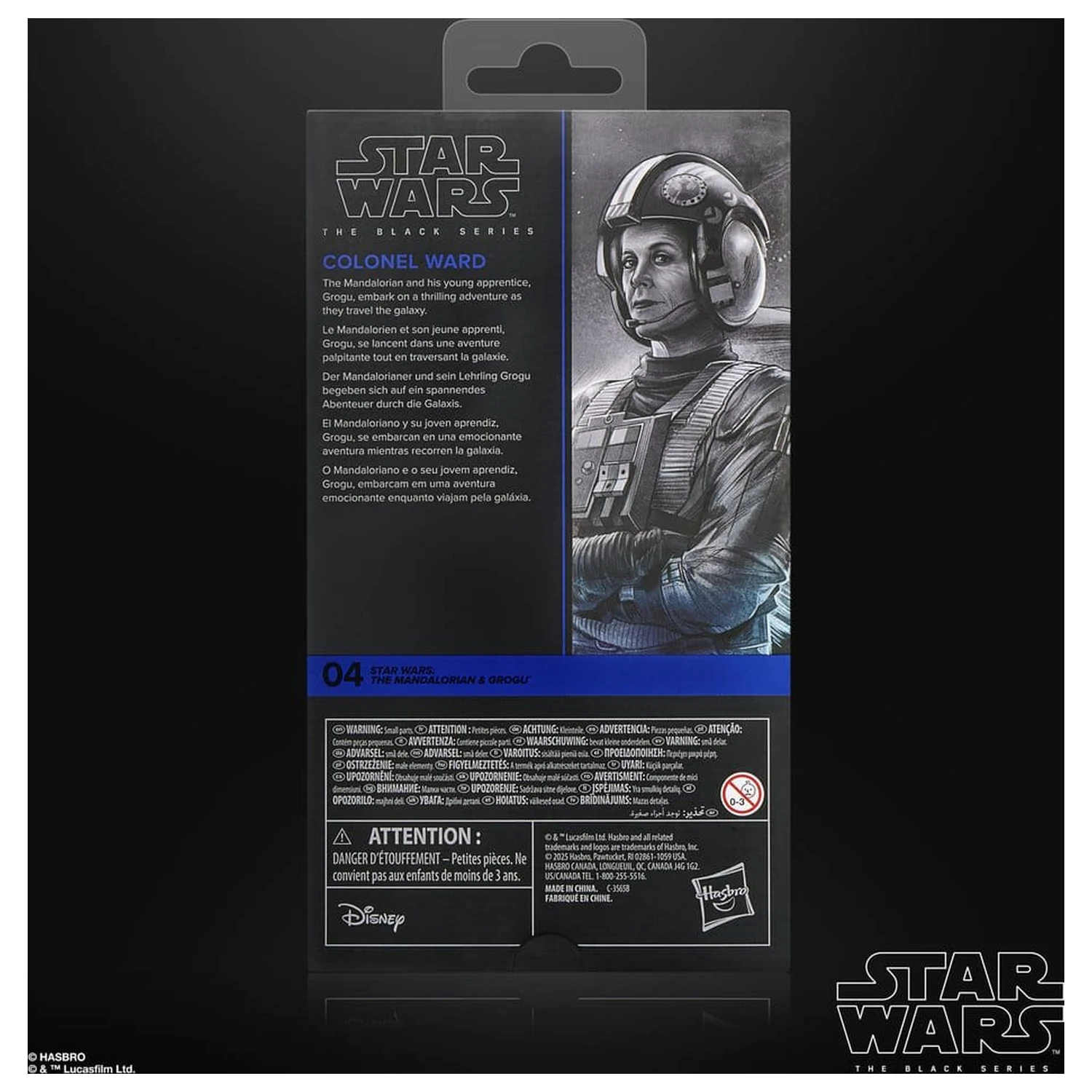 Star Wars: The Mandalorian & Grogu Black Series Figurina de actiune Colonel Ward 15 cm poza produsului