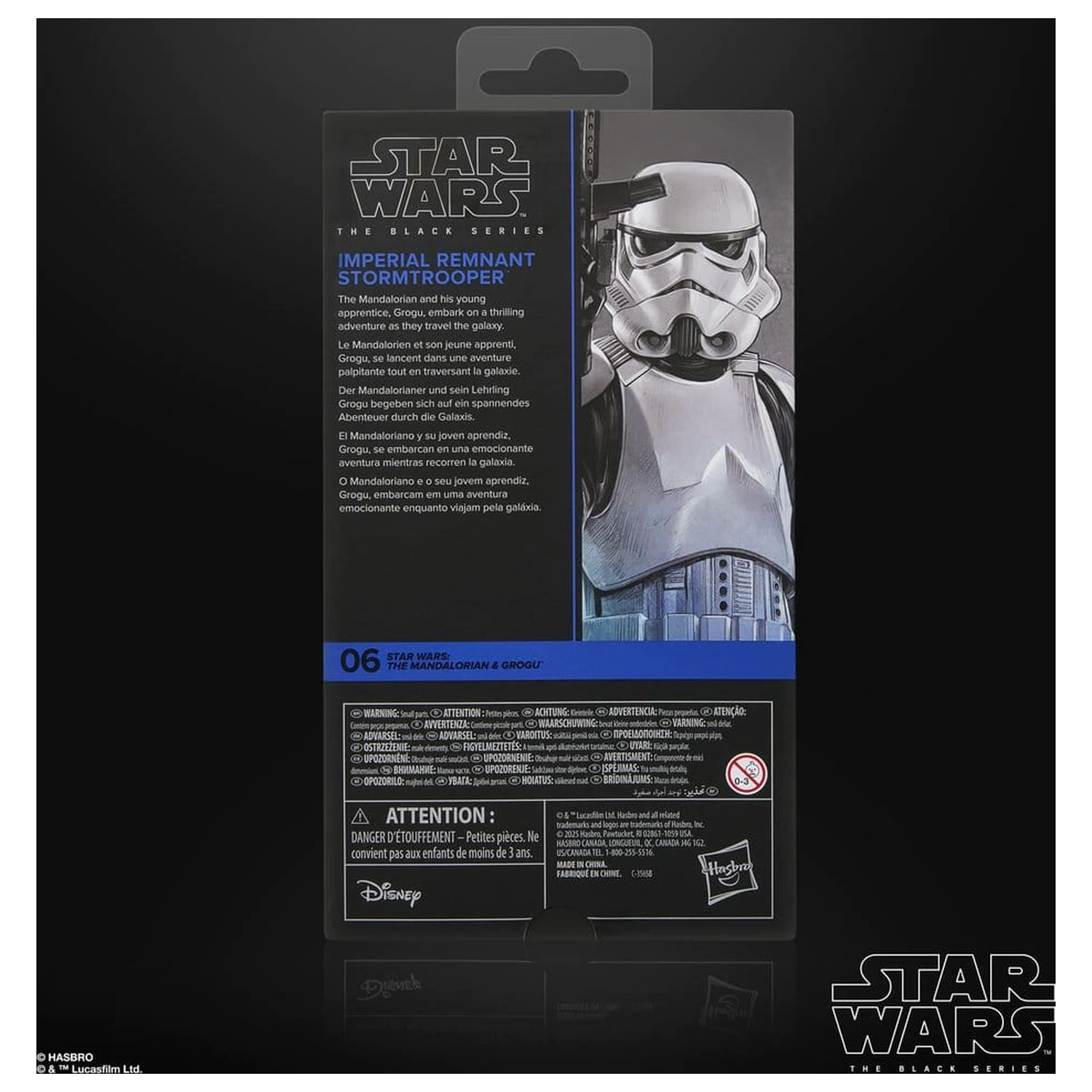 Star Wars: The Mandalorian & Grogu Black Series Figurina de actiune Imperial Remnant Stormtrooper 15 cm poza produsului