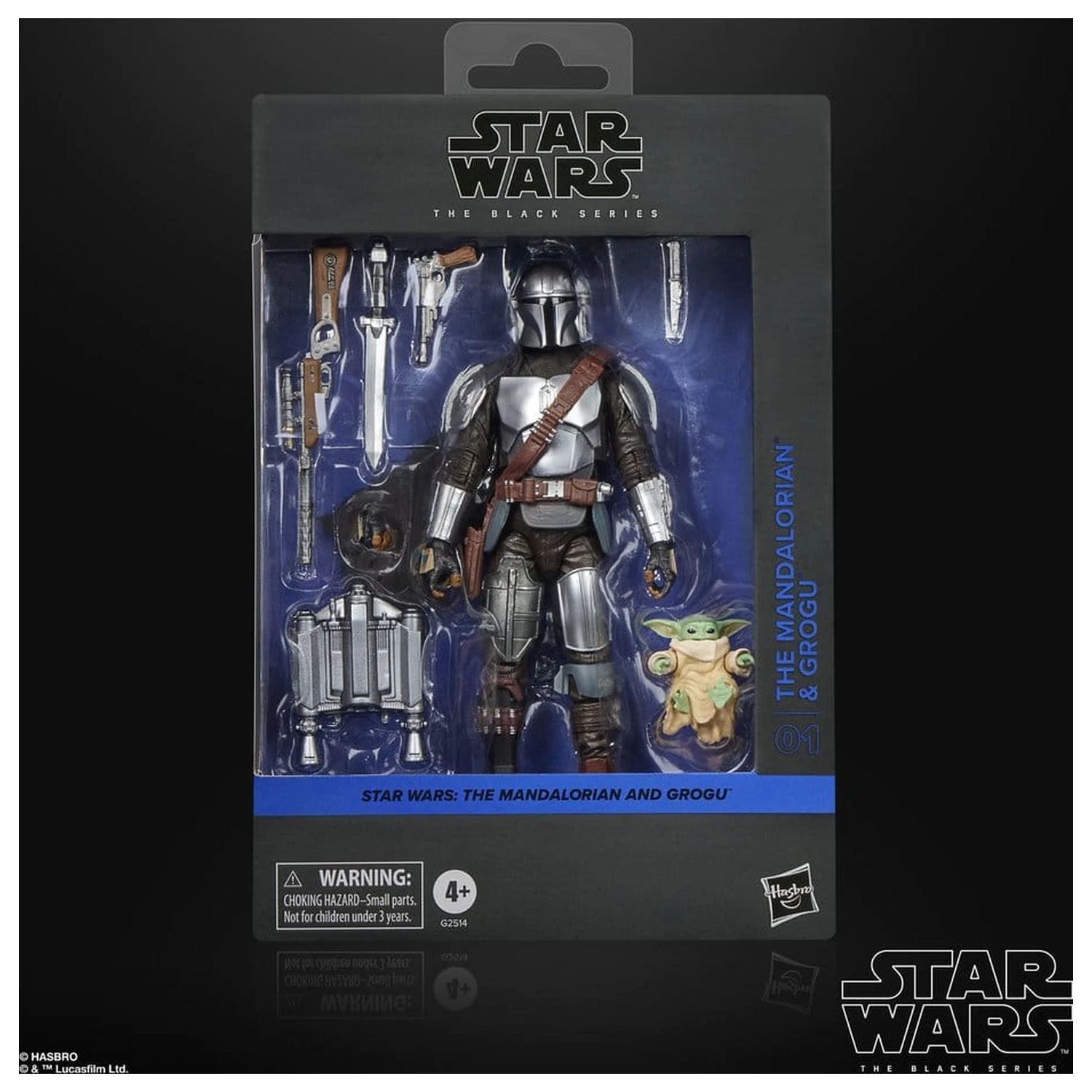 Star Wars: The Mandalorian & Grogu Black Series figurină de acțiune The Mandalorian & Grogu 15 cm [AMBALAJ DETERIORAT] poza produsului