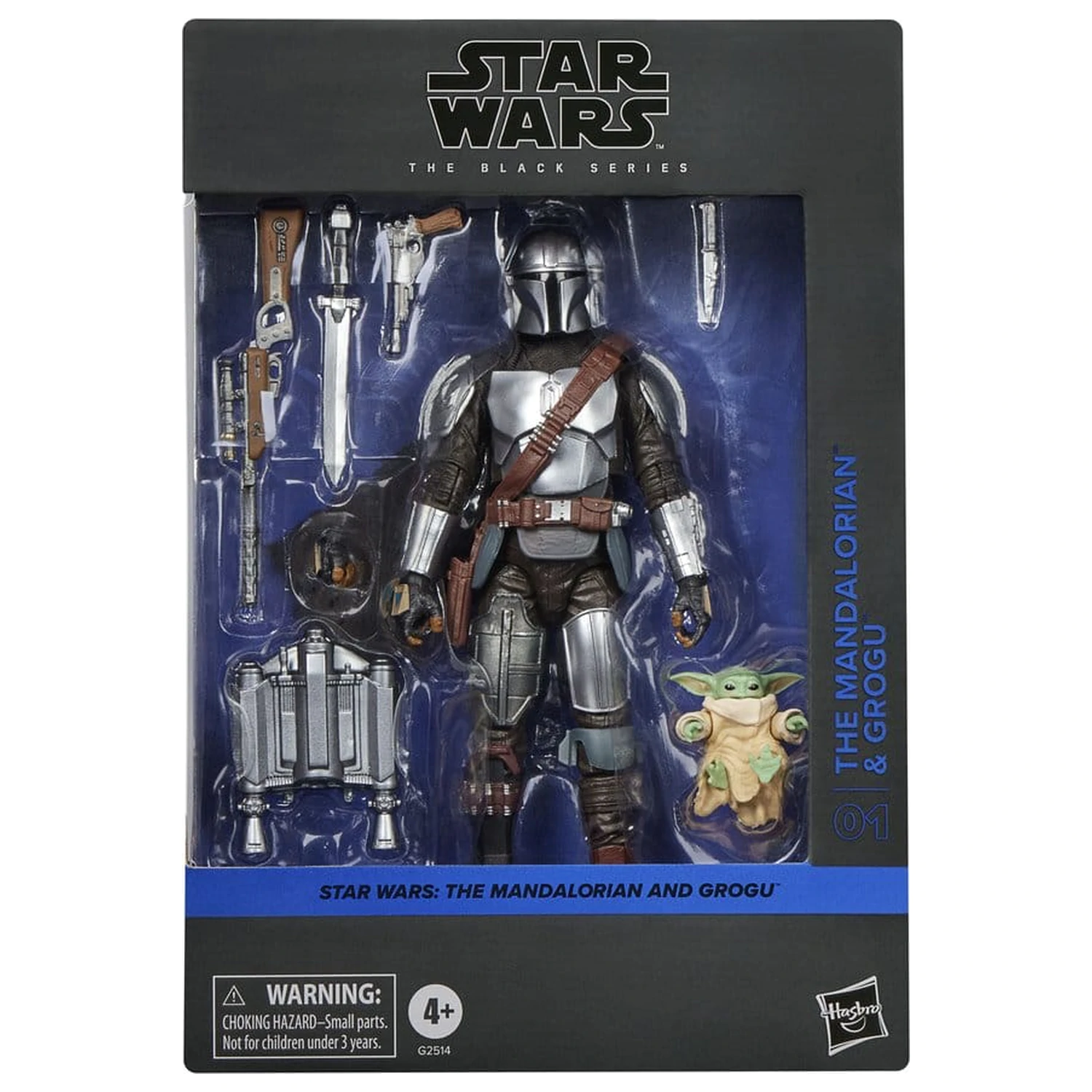 Star Wars: The Mandalorian & Grogu Black Series figurină de acțiune The Mandalorian & Grogu 15 cm [AMBALAJ DETERIORAT] poza produsului