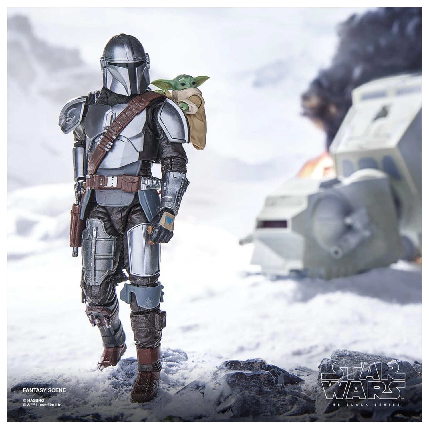Star Wars: The Mandalorian & Grogu Black Series figurină de acțiune The Mandalorian & Grogu 15 cm [AMBALAJ DETERIORAT] poza produsului