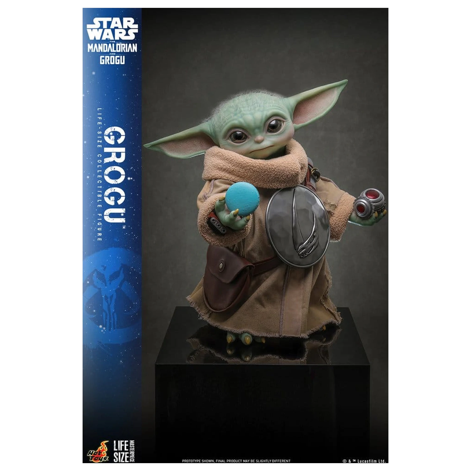 Star Wars: The Mandalorian & Grogu Life-Size Figura Grogu 38 cm poza produsului