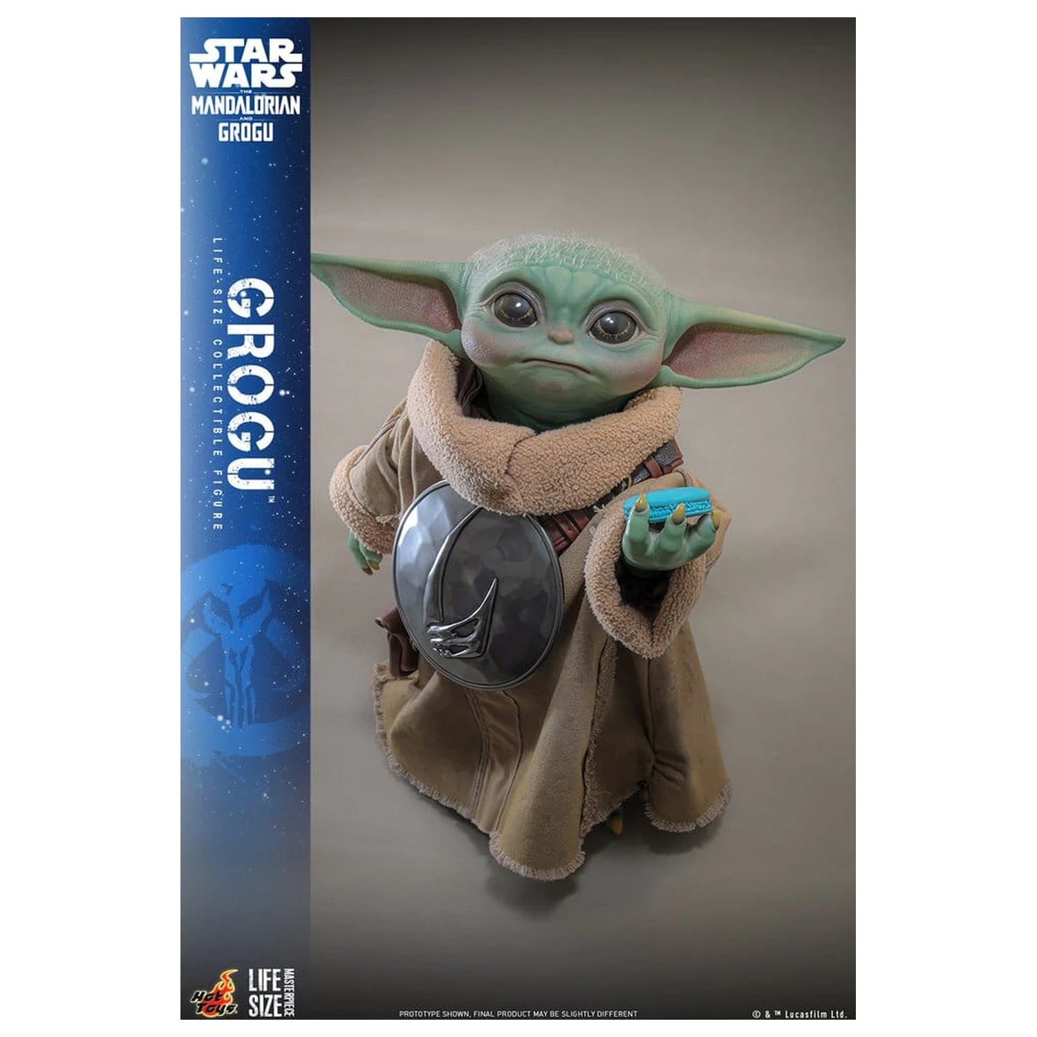 Star Wars: The Mandalorian & Grogu Life-Size Figura Grogu 38 cm poza produsului