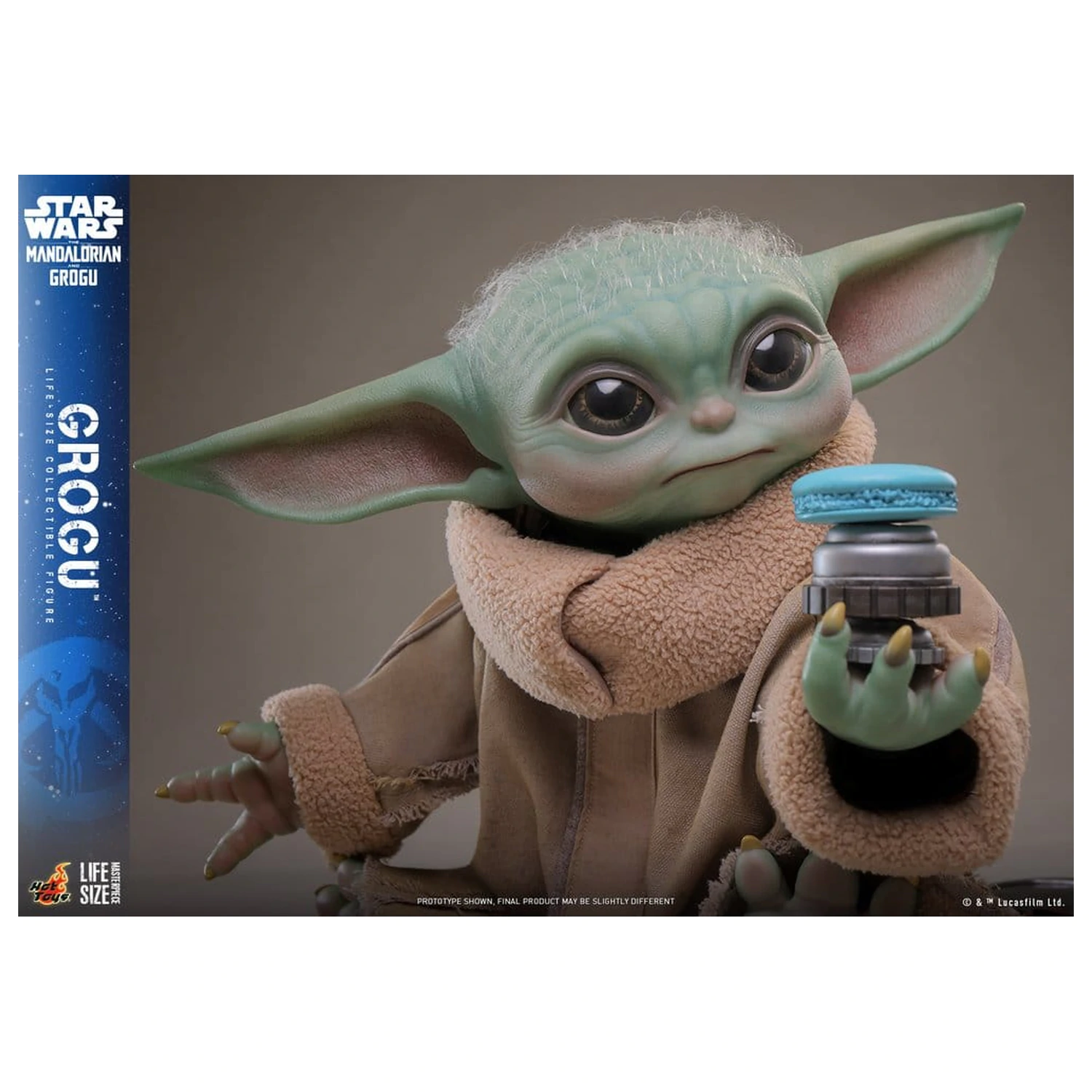 Star Wars: The Mandalorian & Grogu Life-Size Figura Grogu 38 cm poza produsului
