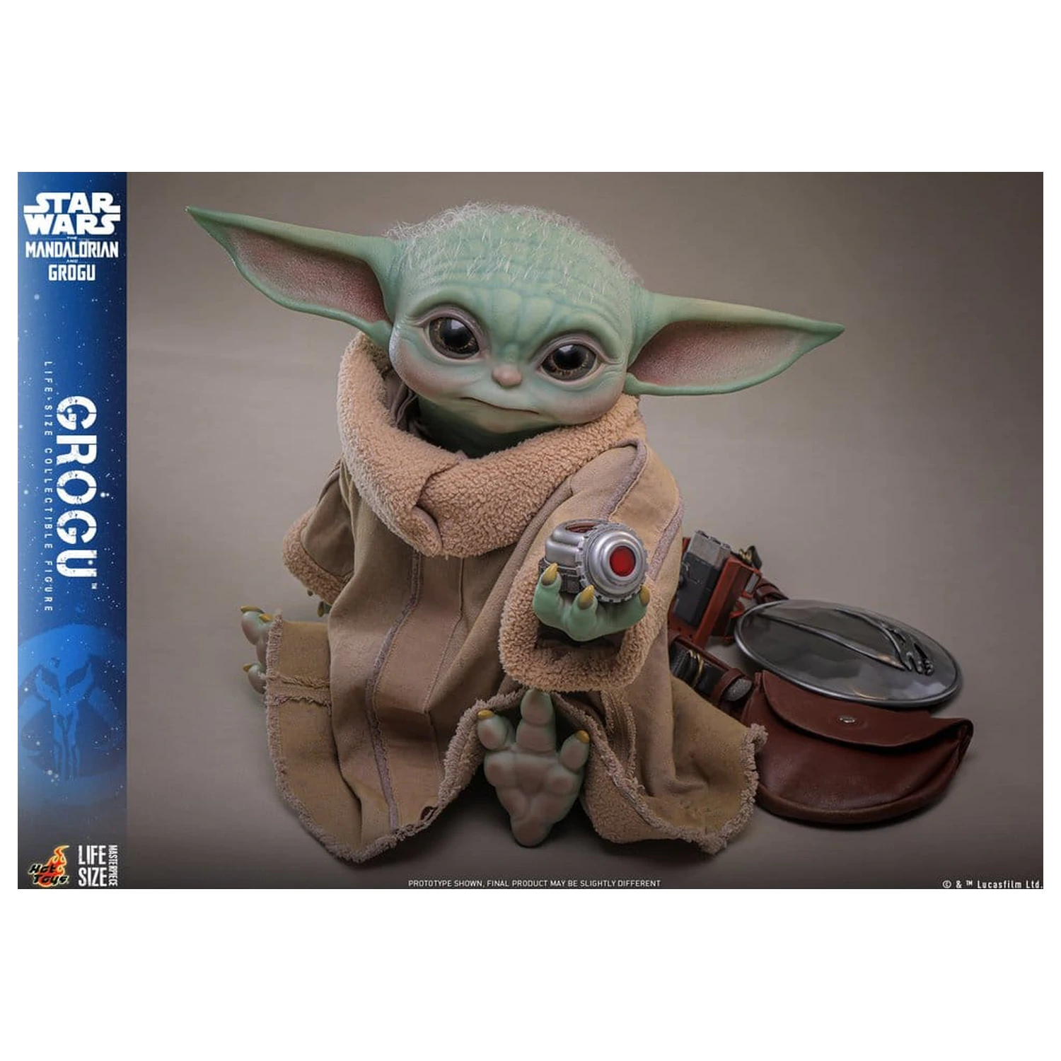 Star Wars: The Mandalorian & Grogu Life-Size Figura Grogu 38 cm poza produsului