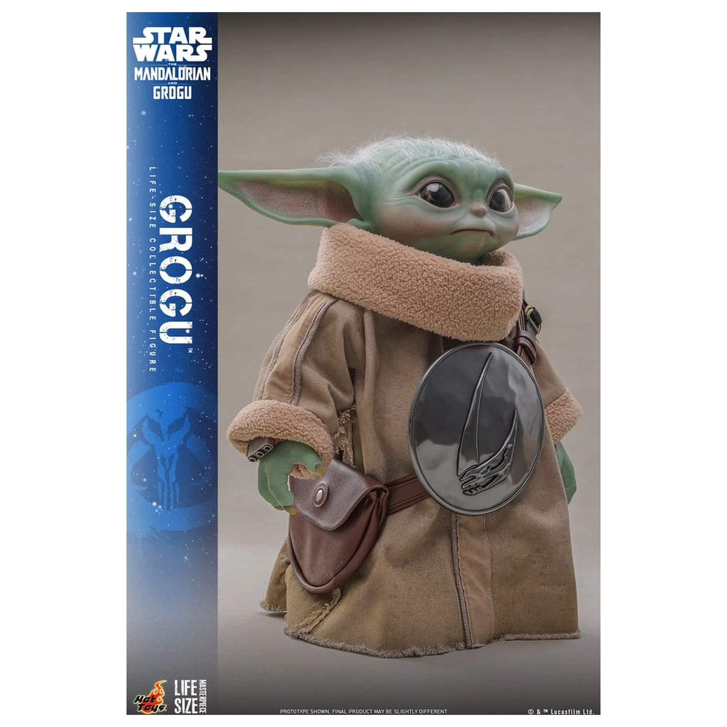 Star Wars: The Mandalorian & Grogu Life-Size Figura Grogu 38 cm poza produsului