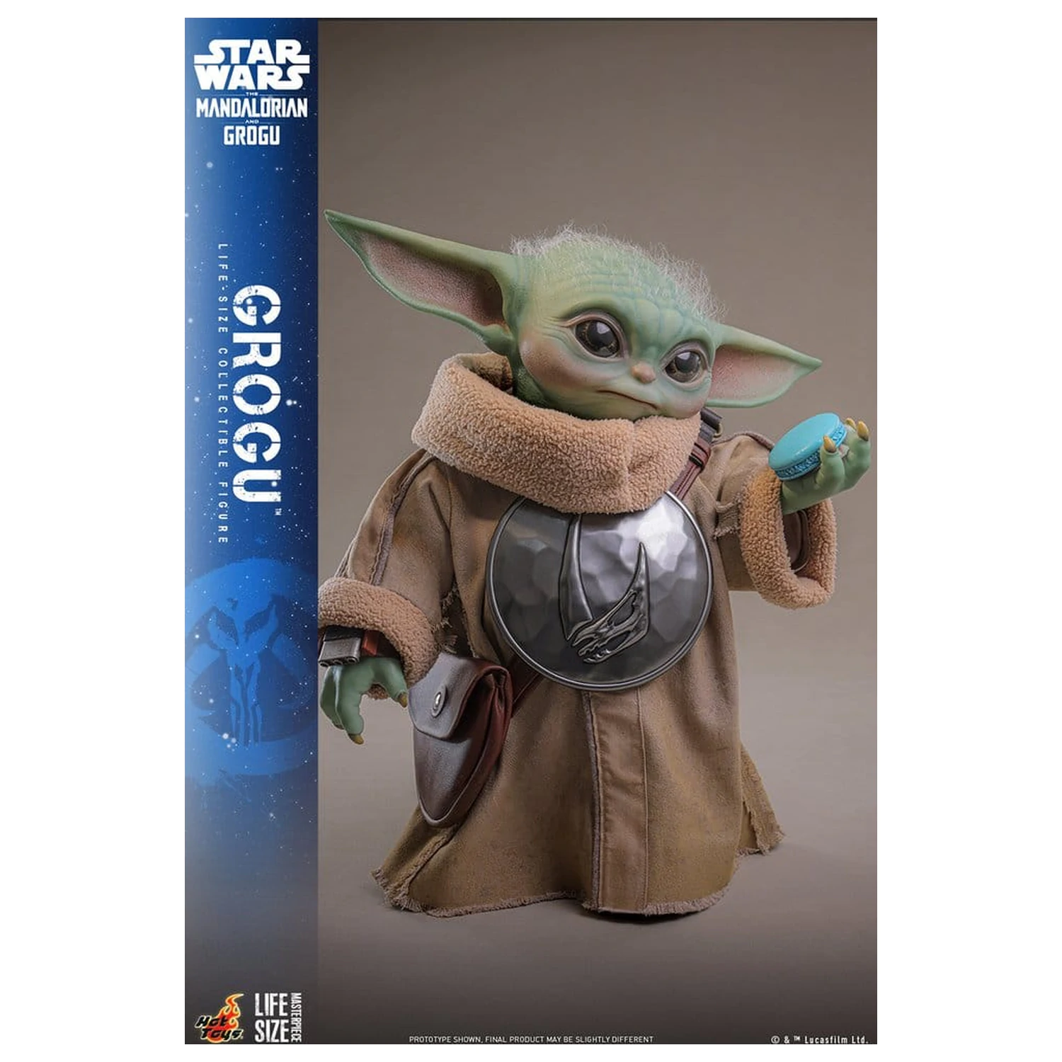 Star Wars: The Mandalorian & Grogu Life-Size Figura Grogu 38 cm poza produsului