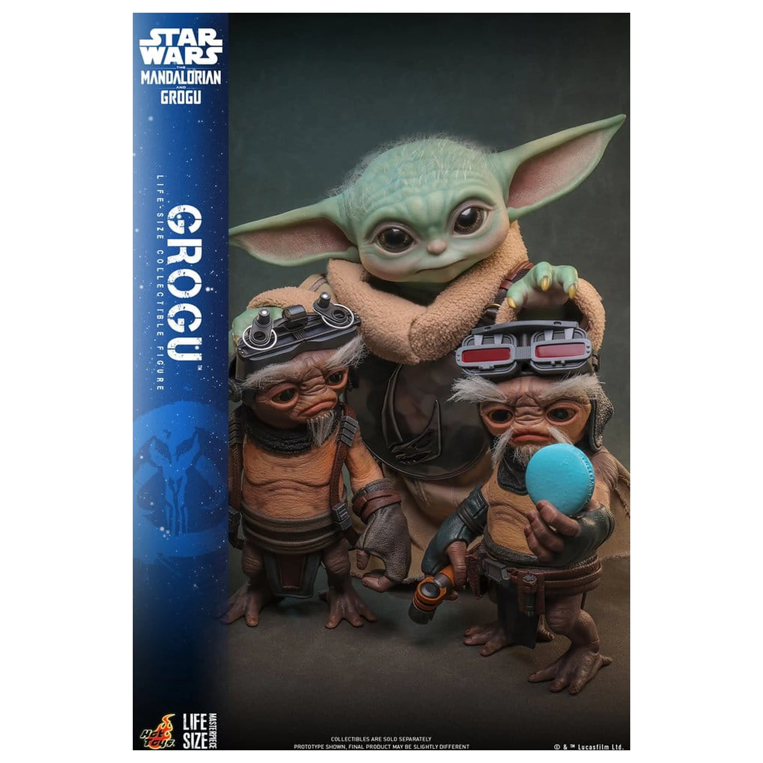 Star Wars: The Mandalorian & Grogu Life-Size Figura Grogu 38 cm poza produsului