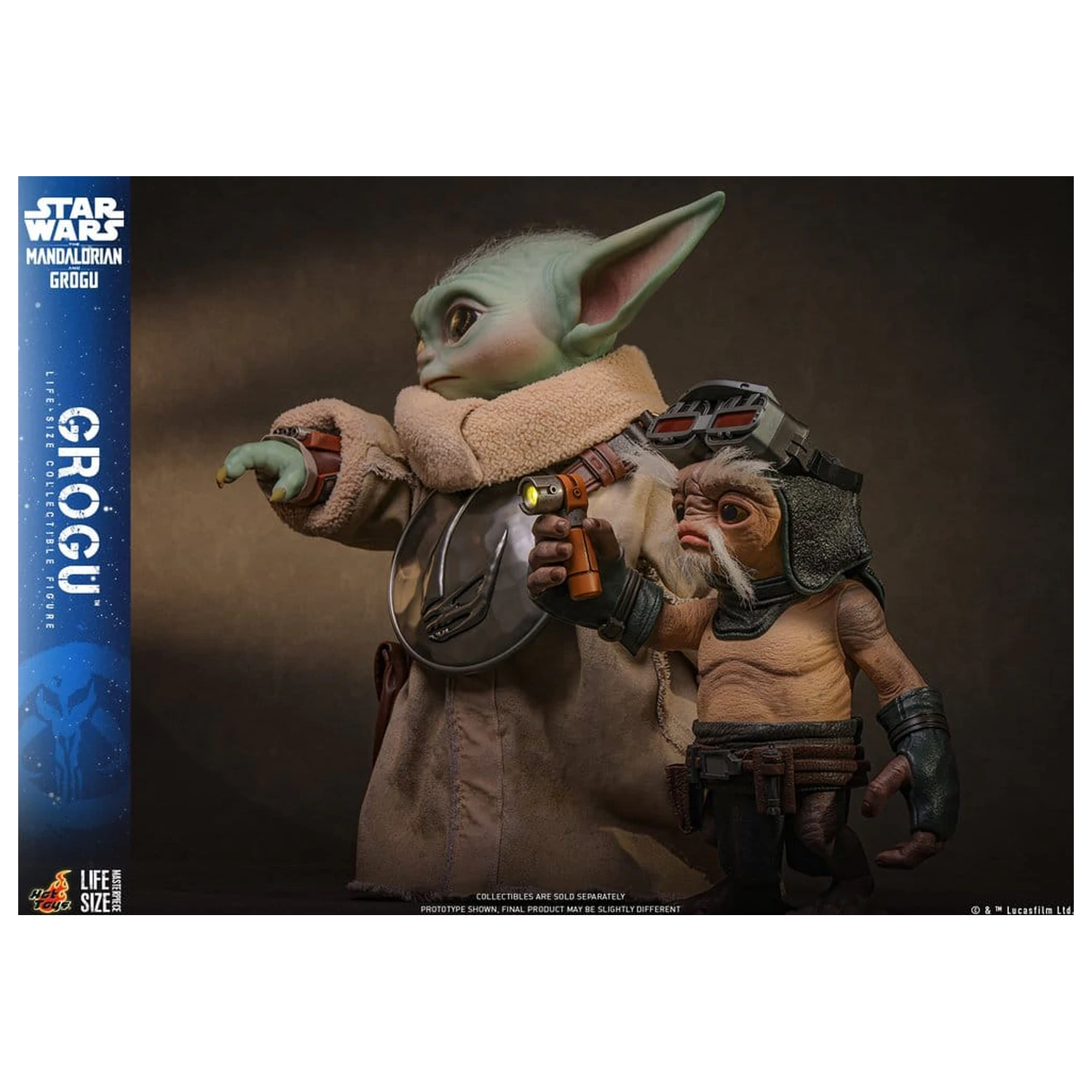 Star Wars: The Mandalorian & Grogu Life-Size Figura Grogu 38 cm poza produsului