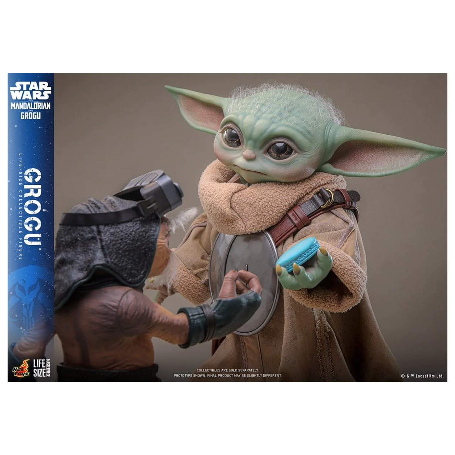 Star Wars: The Mandalorian & Grogu Life-Size Figura Grogu 38 cm poza produsului