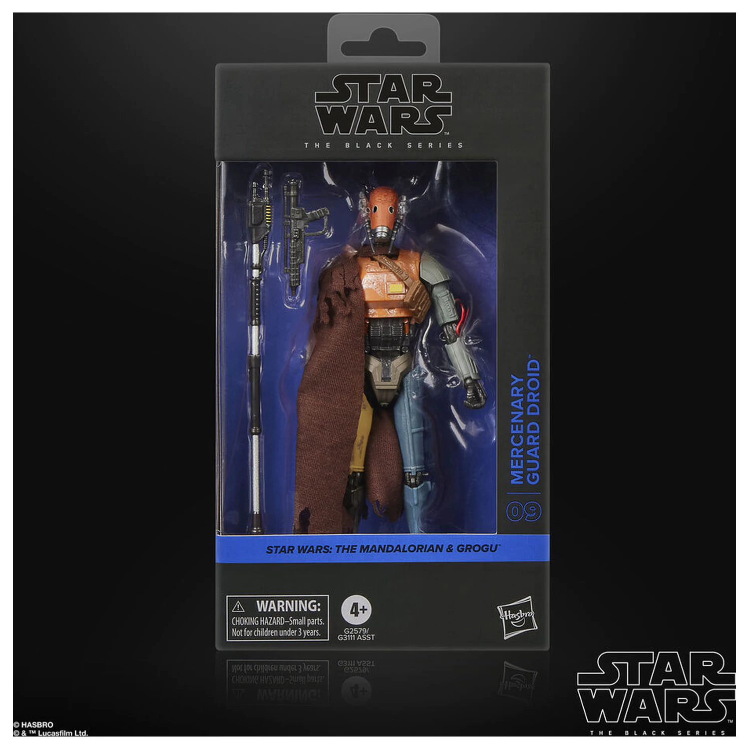 Star Wars The Mandalorian & Grogu Mercenary Guard Droid figurina 15cm poza produsului