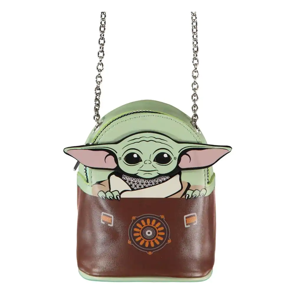 Star Wars The Mandalorian Micro Geanta Portofel de monede Grogu poza produsului