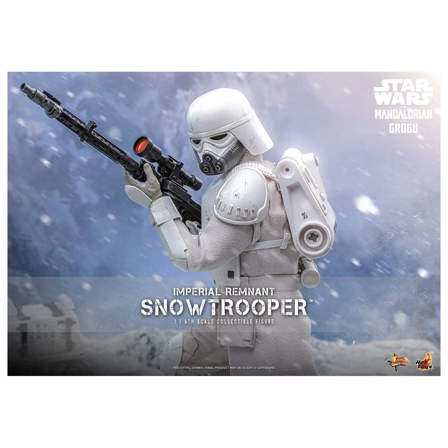 Star Wars: The Mandalorian & Grogu Movie Masterpiece Figurina de actiune 1/6 Imperial Remnant Snowtrooper 30 cm poza produsului