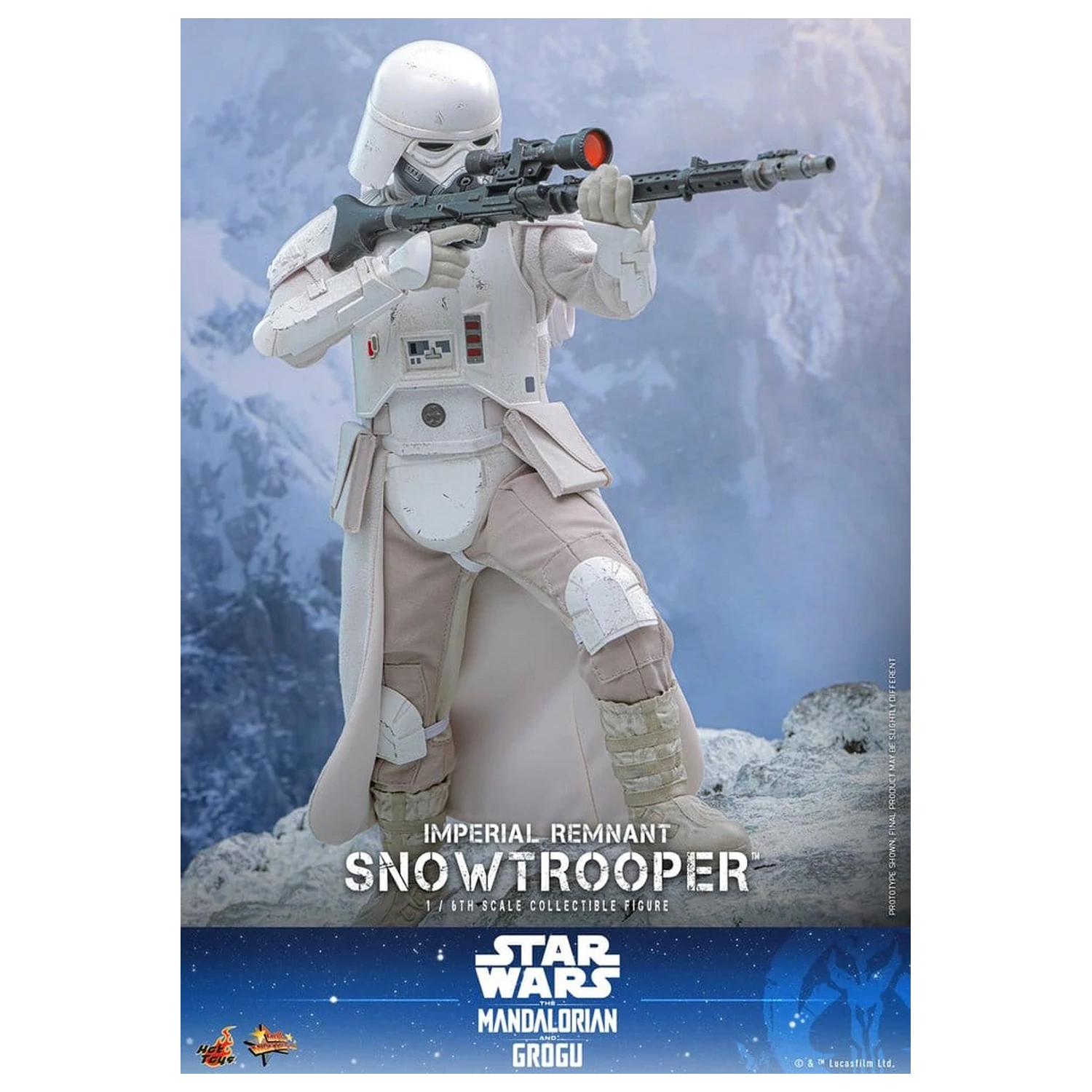 Star Wars: The Mandalorian & Grogu Movie Masterpiece Figurina de actiune 1/6 Imperial Remnant Snowtrooper 30 cm poza produsului