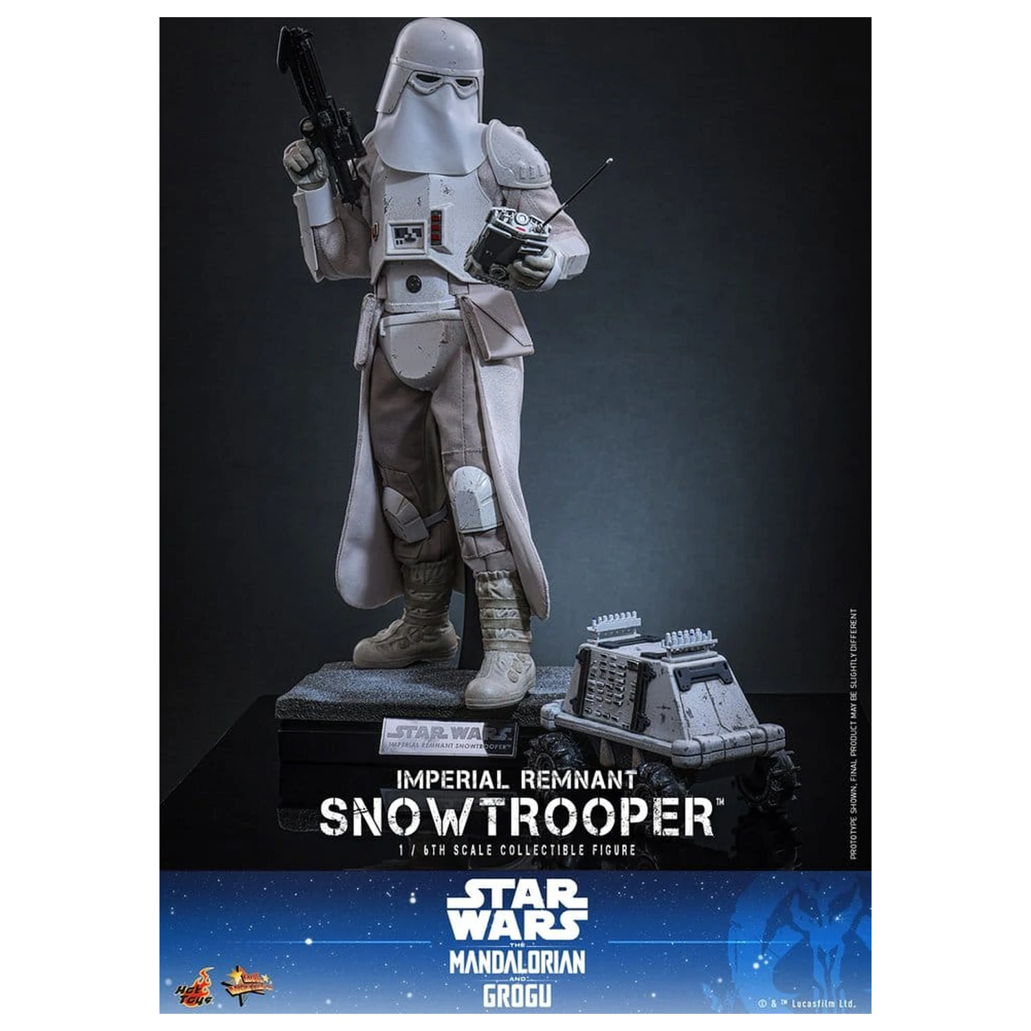 Star Wars: The Mandalorian & Grogu Movie Masterpiece Figurina de actiune 1/6 Imperial Remnant Snowtrooper 30 cm poza produsului
