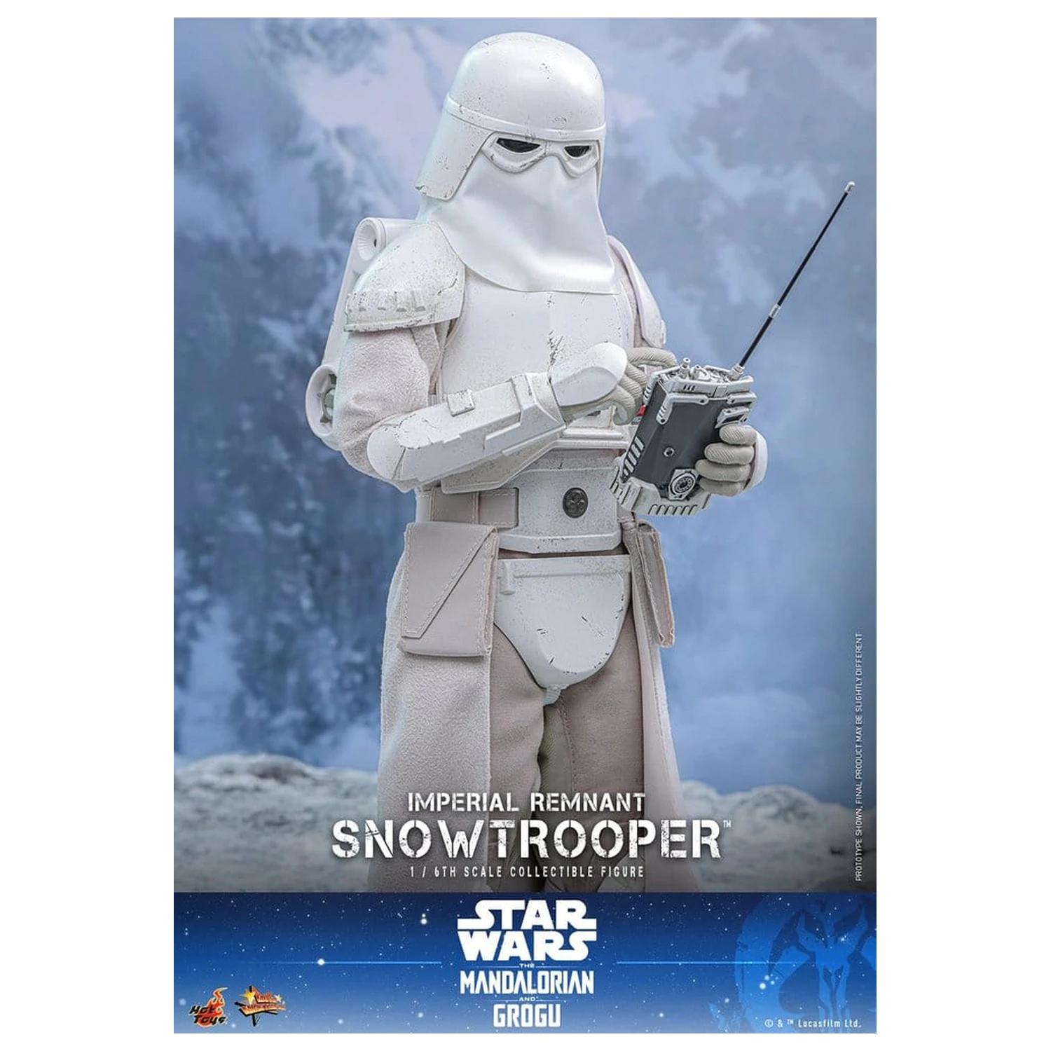 Star Wars: The Mandalorian & Grogu Movie Masterpiece Figurina de actiune 1/6 Imperial Remnant Snowtrooper 30 cm poza produsului