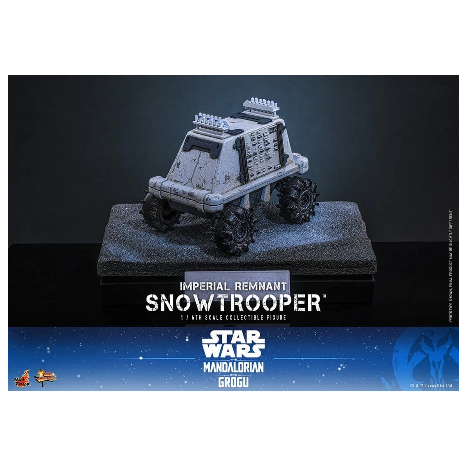 Star Wars: The Mandalorian & Grogu Movie Masterpiece Figurina de actiune 1/6 Imperial Remnant Snowtrooper 30 cm poza produsului