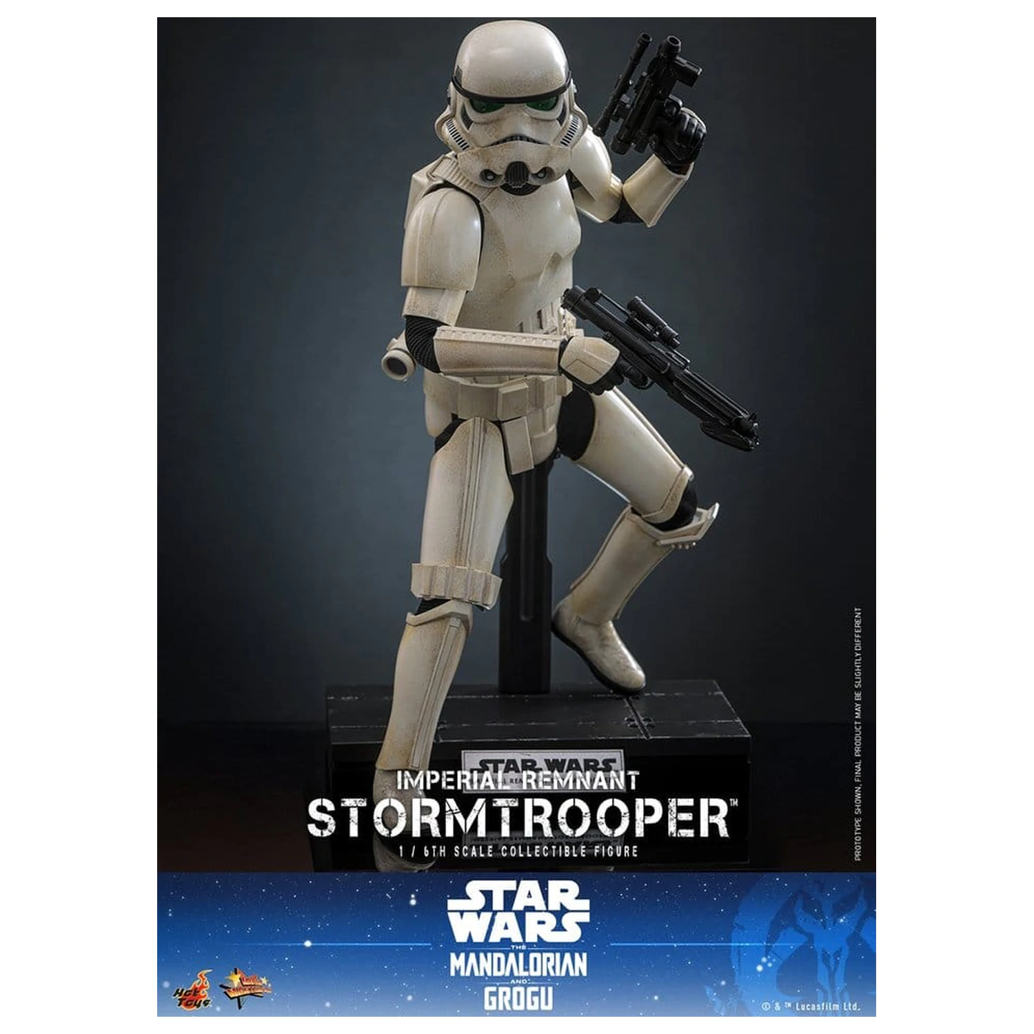 Star Wars: The Mandalorian & Grogu Movie Masterpiece Figurina de actiune 1/6 Imperial Remnant Stormtrooper 30 cm poza produsului