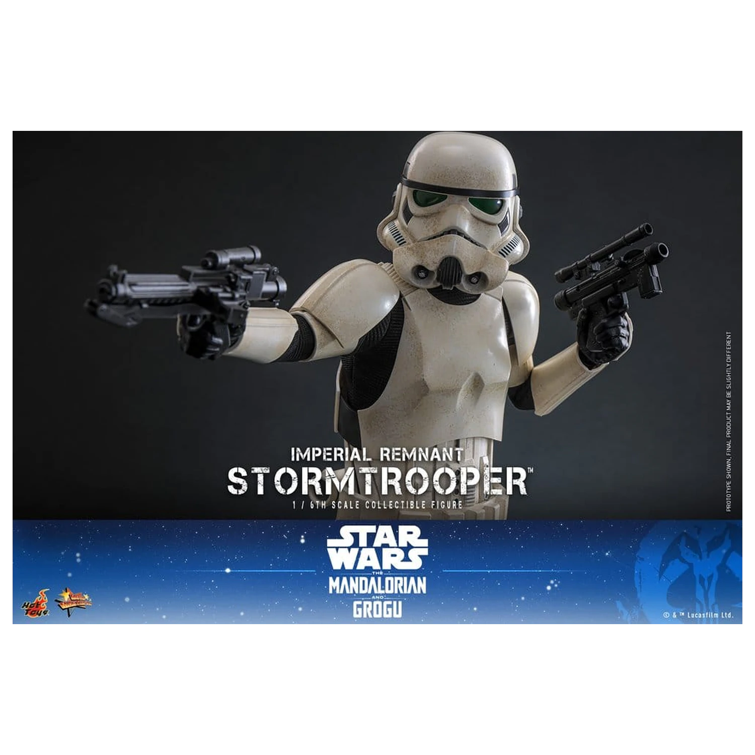 Star Wars: The Mandalorian & Grogu Movie Masterpiece Figurina de actiune 1/6 Imperial Remnant Stormtrooper 30 cm poza produsului
