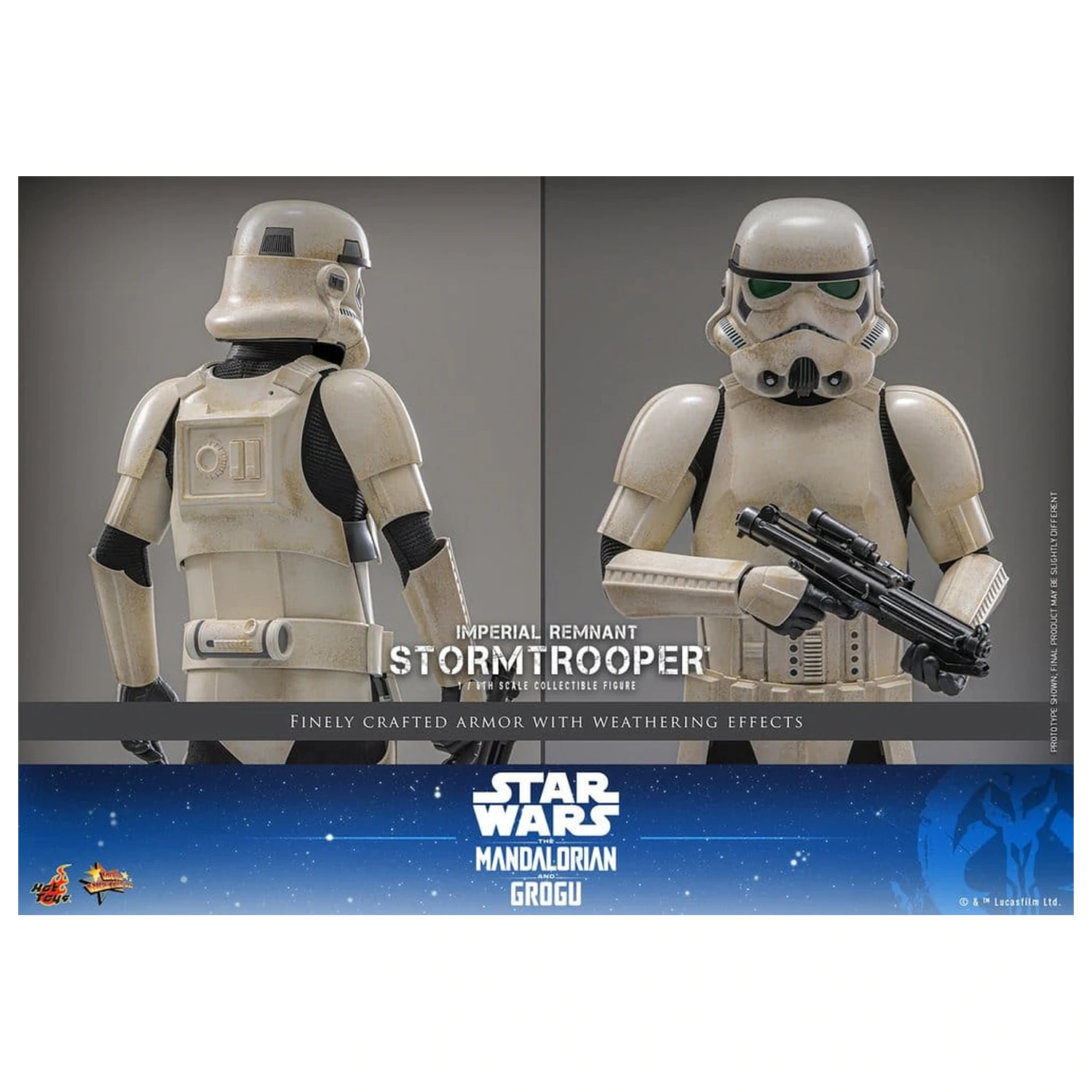 Star Wars: The Mandalorian & Grogu Movie Masterpiece Figurina de actiune 1/6 Imperial Remnant Stormtrooper 30 cm poza produsului