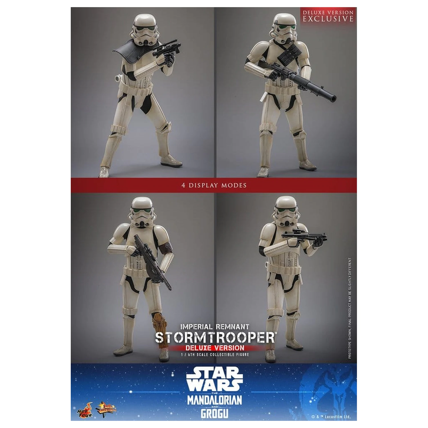 Star Wars: The Mandalorian & Grogu Movie Masterpiece Figurina de acțiune 1/6 Imperial Remnant Stormtrooper (Deluxe Version) 30 cm poza produsului