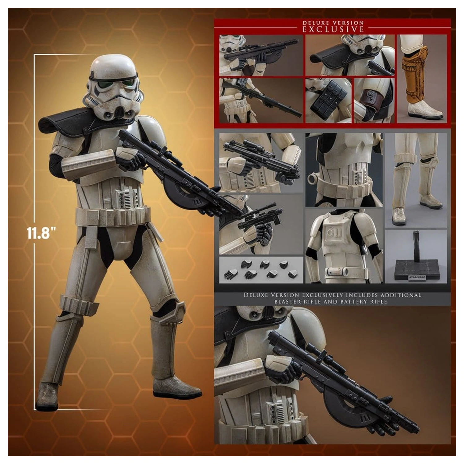 Star Wars: The Mandalorian & Grogu Movie Masterpiece Figurina de acțiune 1/6 Imperial Remnant Stormtrooper (Deluxe Version) 30 cm poza produsului