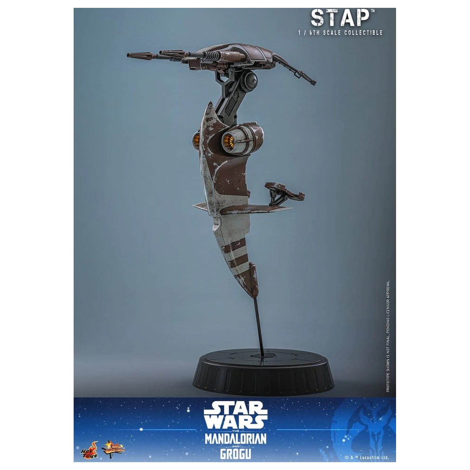 Star Wars: The Mandalorian & Grogu Movie Masterpiece Accesoriu 1/6 STAP 32 cm poza produsului