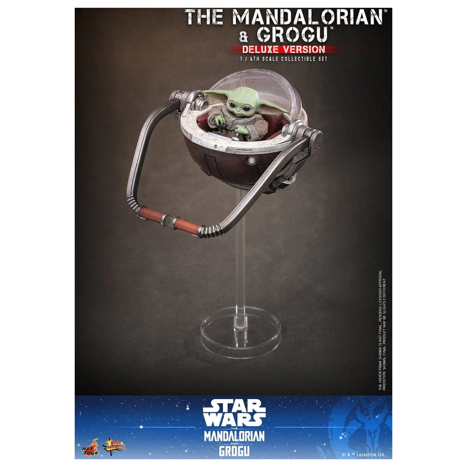 Star Wars: The Mandalorian & Grogu Movie Masterpiece Figurina de acțiune 1/6 The Mandalorian și Grogu (Deluxe Version) 31 cm poza produsului
