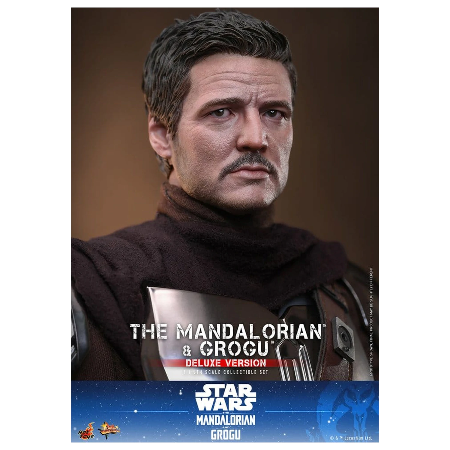 Star Wars: The Mandalorian & Grogu Movie Masterpiece Figurina de acțiune 1/6 The Mandalorian și Grogu (Deluxe Version) 31 cm poza produsului